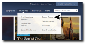 How to access the essays on LDS.org.png